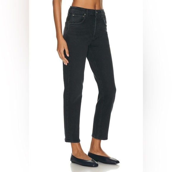 Agolde Riley High Rise Straight Crop Panoramic - Picture 4 of 4